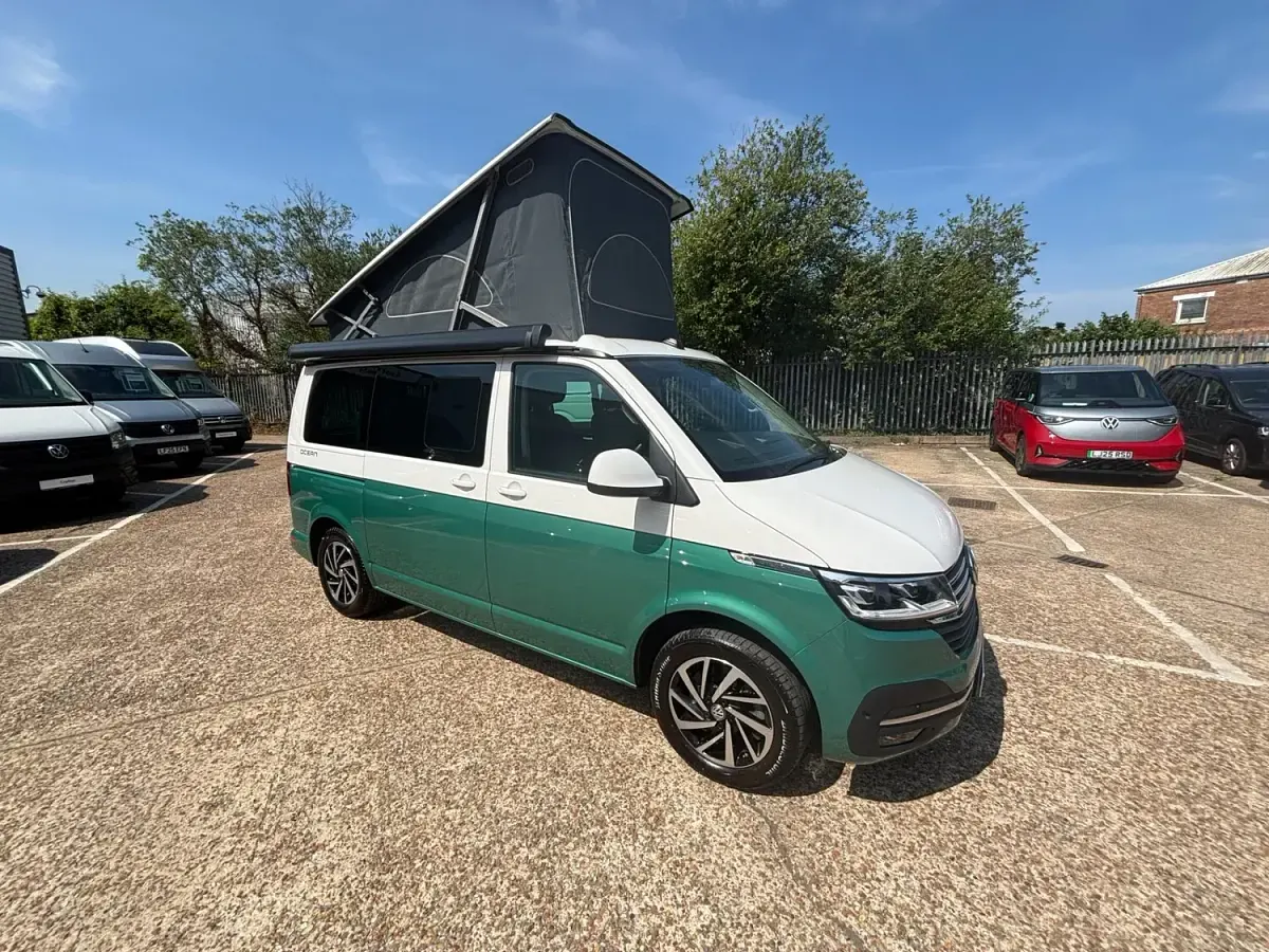 Used VW California California 2022 Green Van