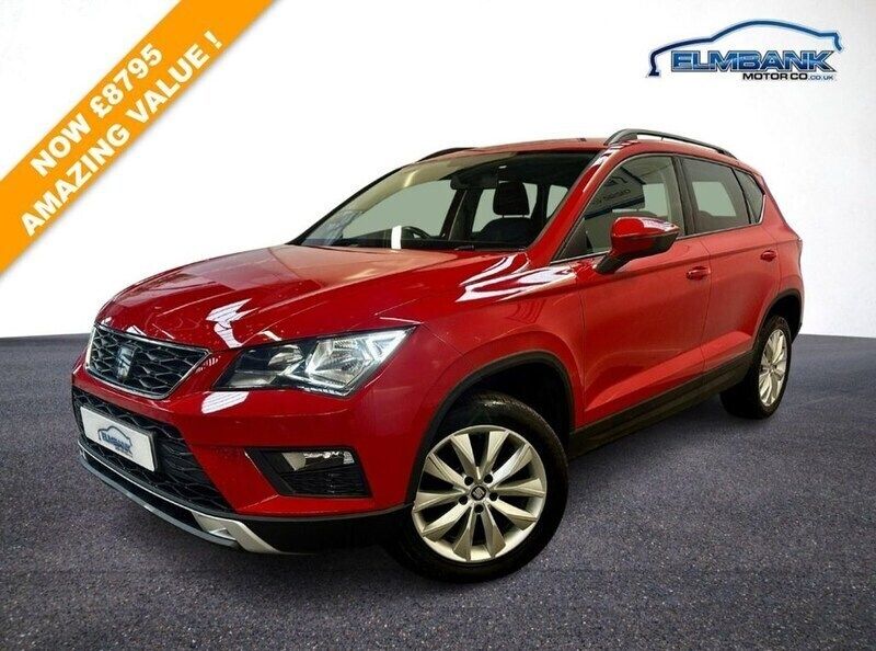 Red Used 2016 Seat Ateca SE SUV | £8,795 (Fair price) - Image 1/4