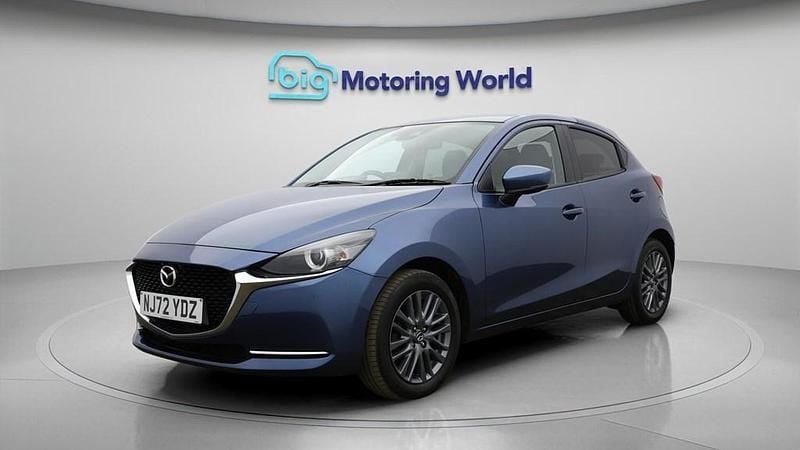 Used Mazda 2 Inclusive 90 HP (66 kW) 2022 Blue Hatchback