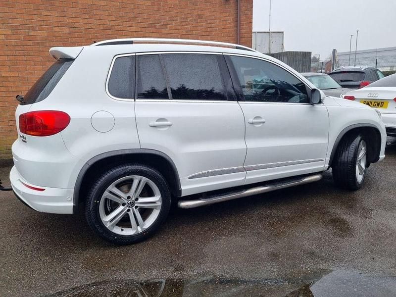 Used VW Tiguan R-line 138 HP (101 kW) 2014 White SUV