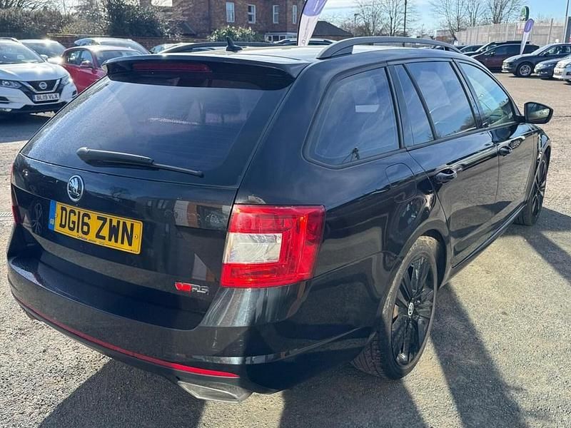 Used Skoda Octavia vRS 2016 Black Hatchback