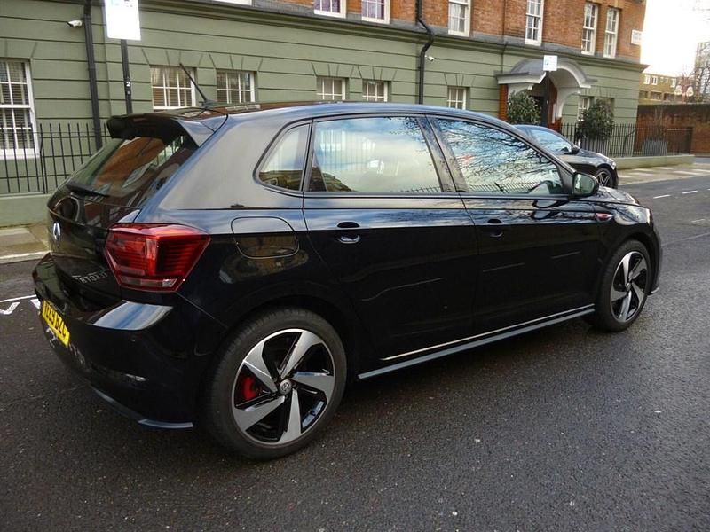 Used VW Polo GTI 200 HP (147 kW) 2019 Black Hatchback