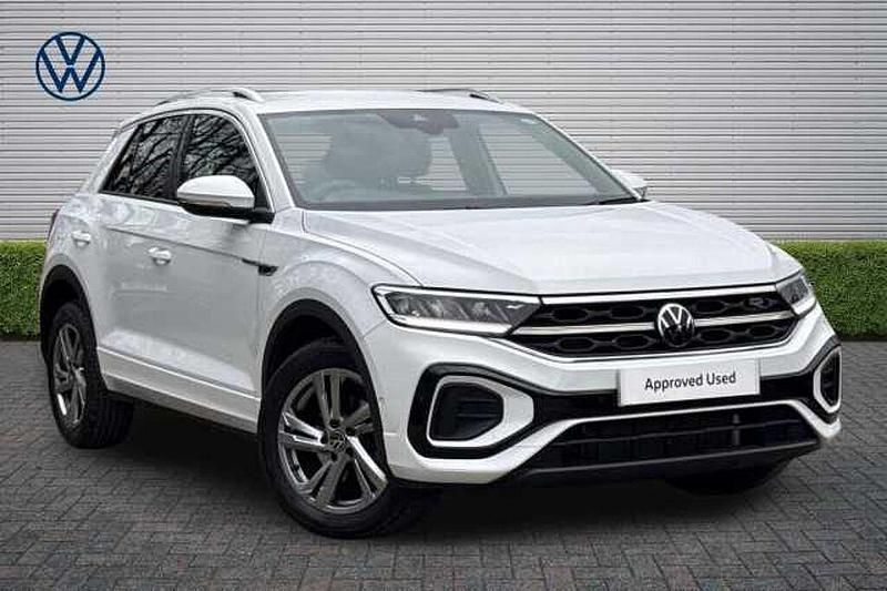 Used VW T-Roc R-line 150 HP (110 kW) 2023 Pure white SUV