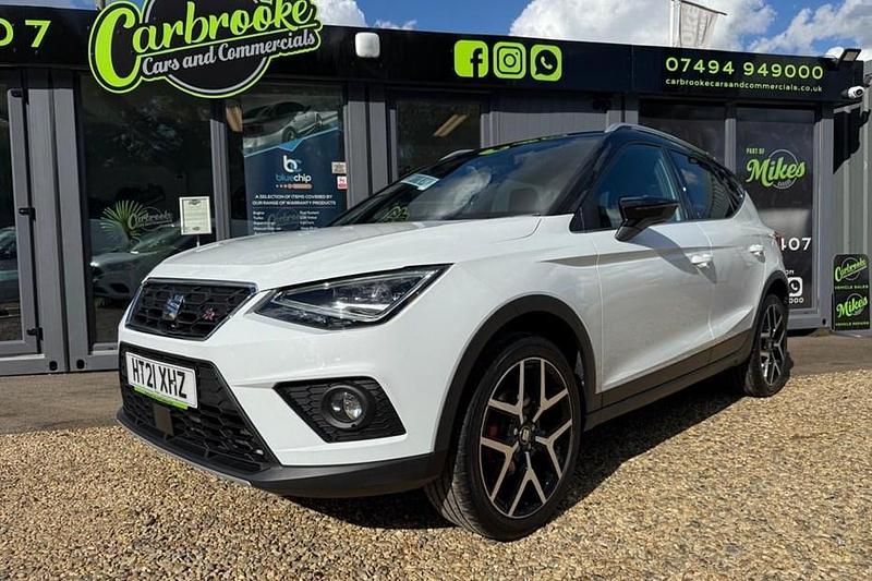 White Used 2021 Seat Arona FR SUV | £13,995 (Fair price) - Image 1/1