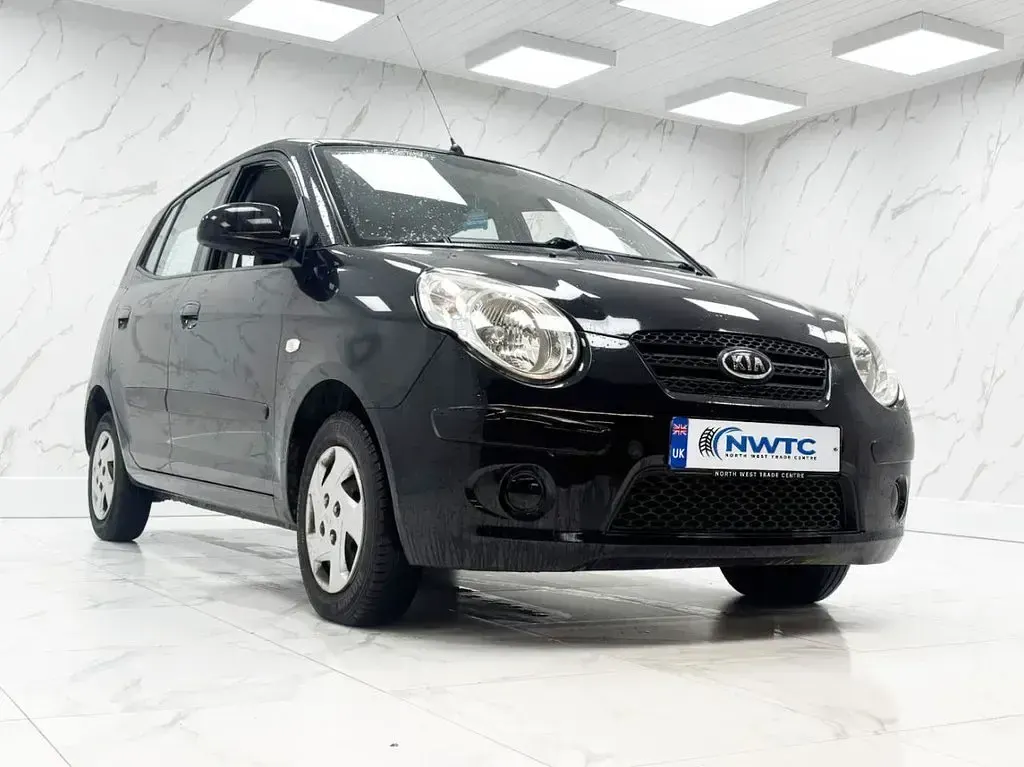 Used Kia Picanto 60 HP (44 kW) 2009 Black Hatchback