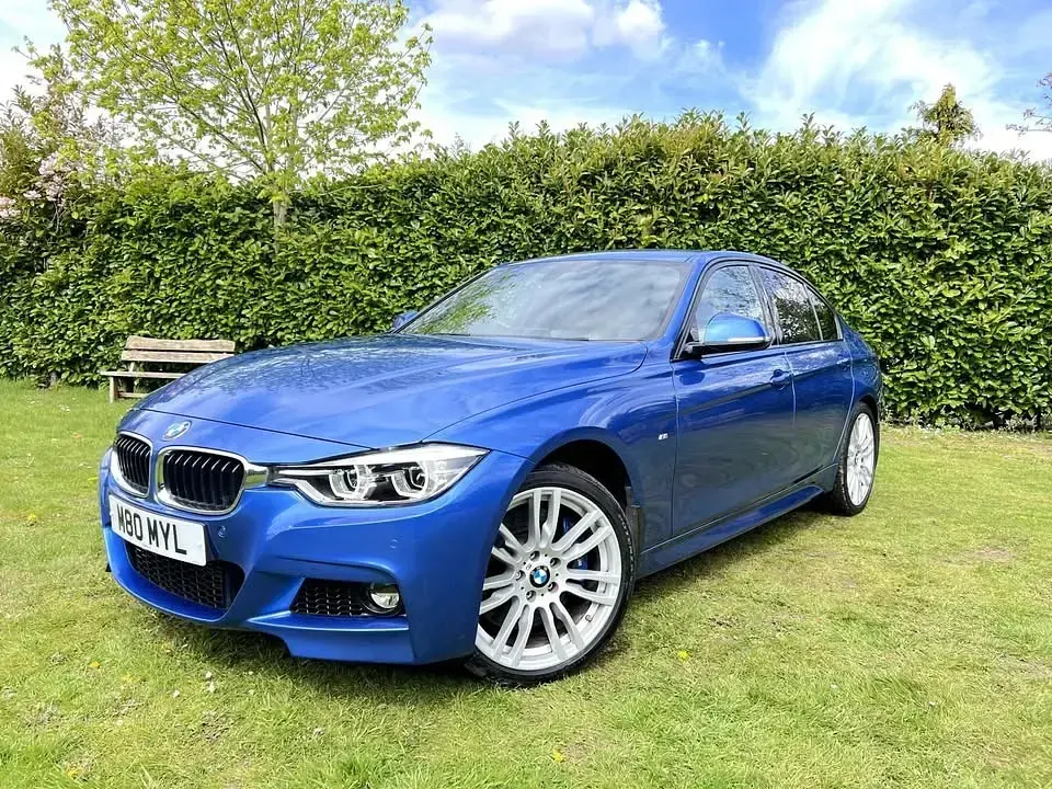 Used BMW 330 M Sport 2017 Blue Sedan