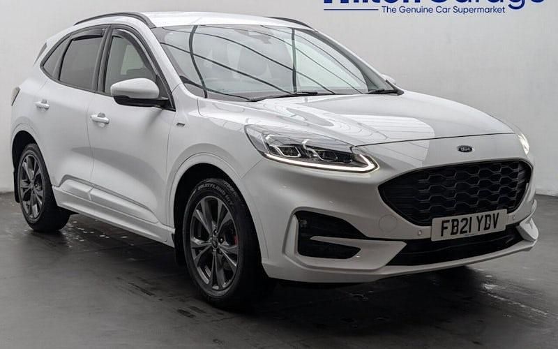 White Used 2021 Ford Kuga ST-Line SUV | £14,250 (Fair price) - Image 1/4