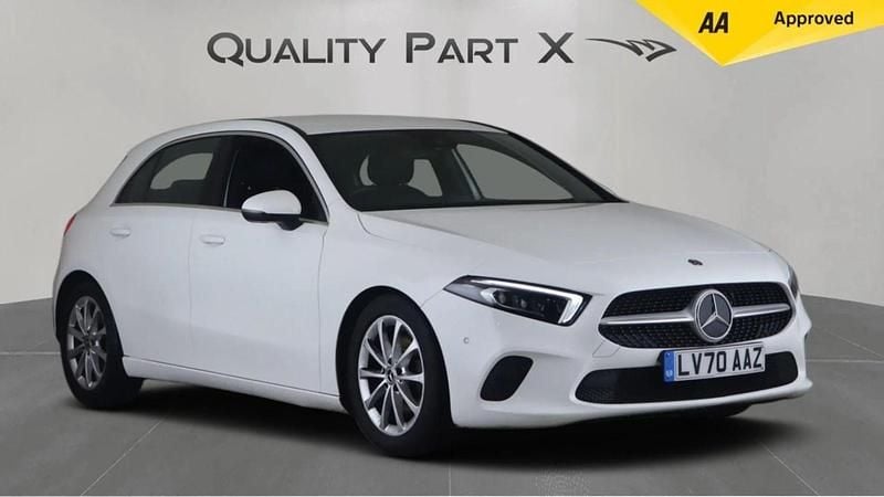 White Used 2020 Mercedes A200 Executive Hatchback | £13,809 (Good price) - Image 1/3