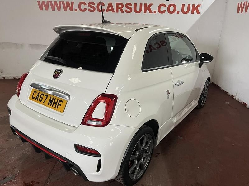 Used Abarth 595 145 HP (106 kW) 2018 White Hatchback