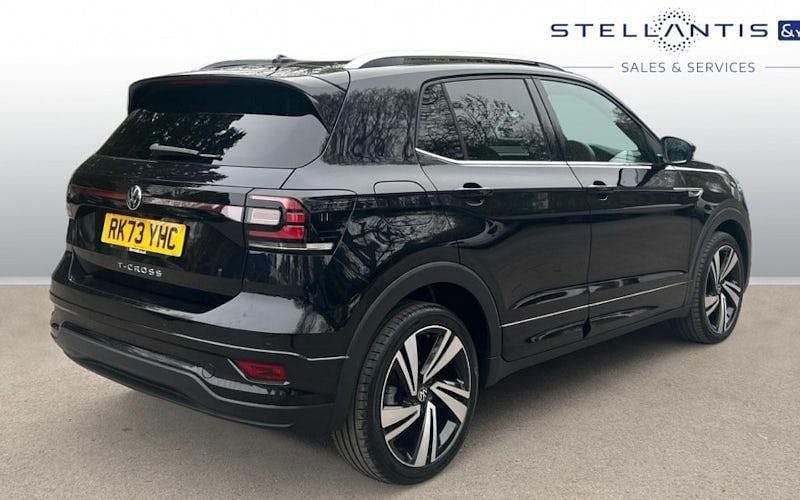Used VW T-Cross R-line 150 HP (110 kW) 2023 Black SUV