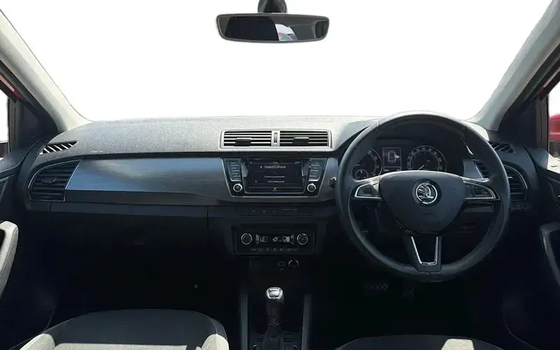 Used Skoda Fabia SE L 110 HP (80 kW) 2019 Red Hatchback