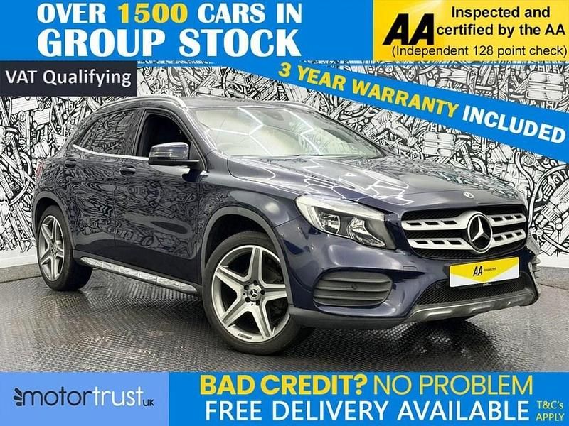 Used Mercedes A200 AMG line 136 HP (100 kW) 2018 Blue SUV