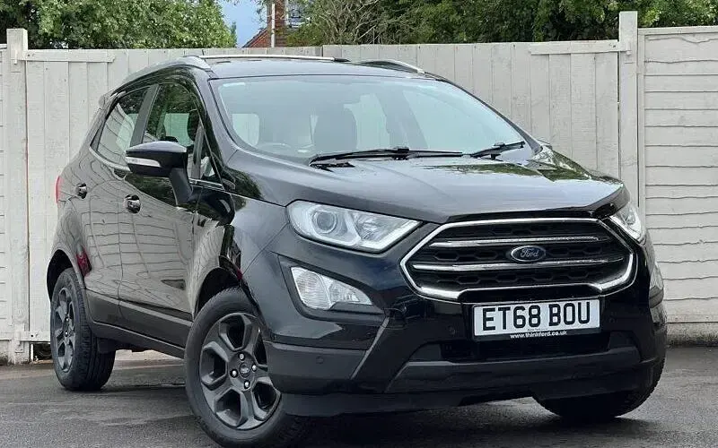 Used Ford Ecosport Zetec 125 HP (91 kW) 2019 Black SUV