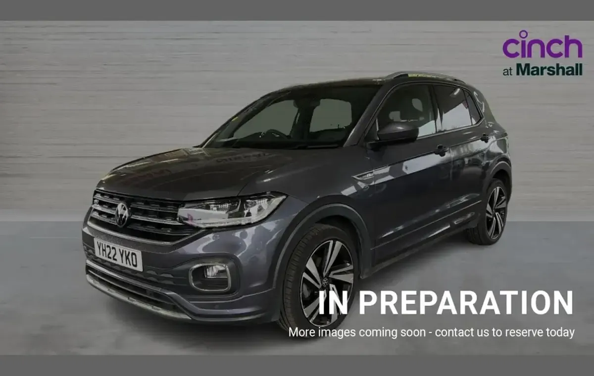 Used VW T-Cross R-line 110 HP (80 kW) 2022 Grey SUV