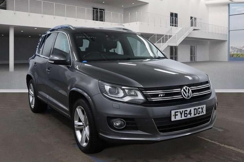 Used VW Tiguan R-line 177 HP (130 kW) 2014 Grey SUV