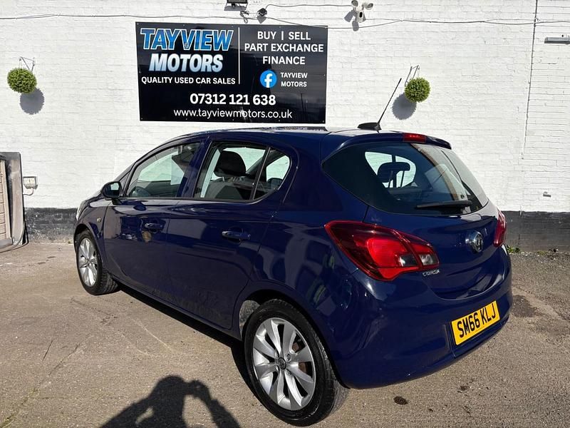 Second-hand Vauxhall Corsa 75 CP (55 kW) 2016 Albastru Hatchback
