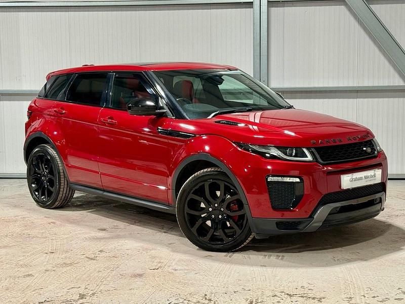Used Land Rover Range Rover evoque HSE Dynamic 180 HP (132 kW) 2017 Red Estate