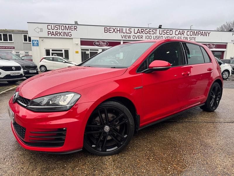 Used VW Golf VII GTD 2014 Red Hatchback