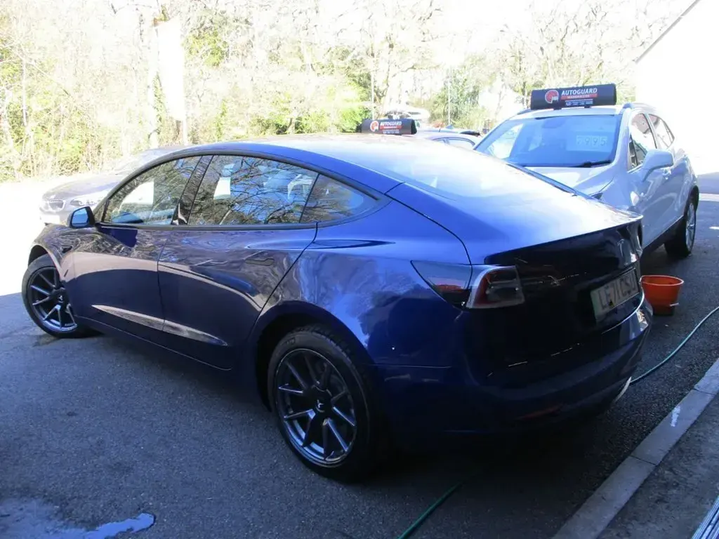 Used Tesla Model 3 Long Range AWD 366 kW (498 HP) 2022 Blue Sedan