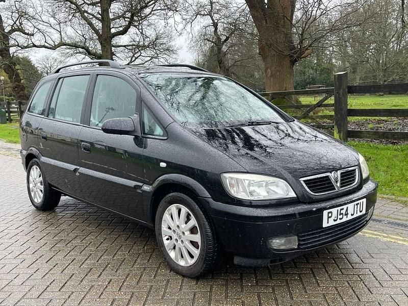 Black Used 2004 Vauxhall Zafira Elegance MPV | £1,995 (Good price) - Image 1/4