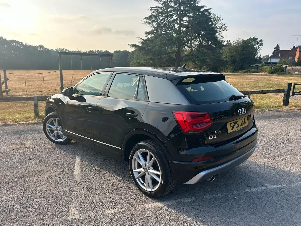 Used Audi Q2 S-Line 115 HP (84 kW) 2018 Black SUV