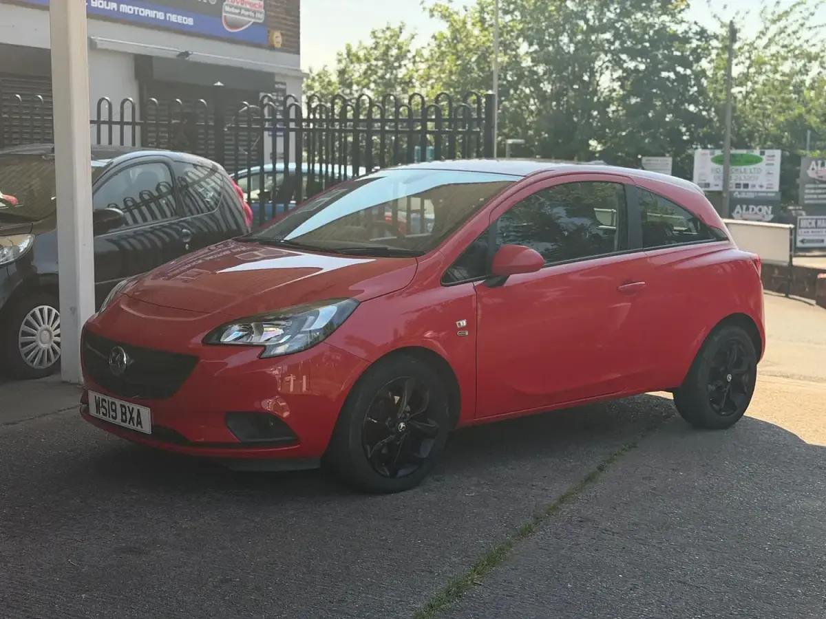 Used Vauxhall Corsa 75 HP (55 kW) 2019 Red Hatchback