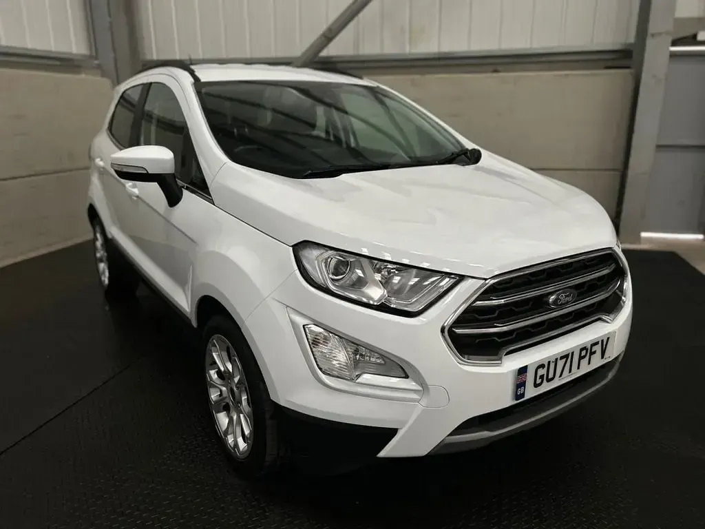 Usado Ford Ecosport Titanium 125 HP (91 kW) 2021 Branco SUV
