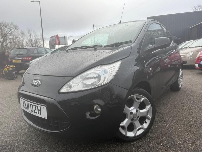 Used Ford Ka Metall 69 HP (50 kW) 2011 Black Hatchback