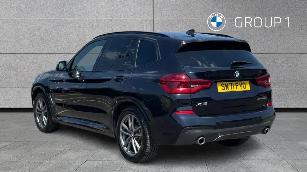 Used BMW X3 M Sport 187 HP (137 kW) 2021 Black SUV