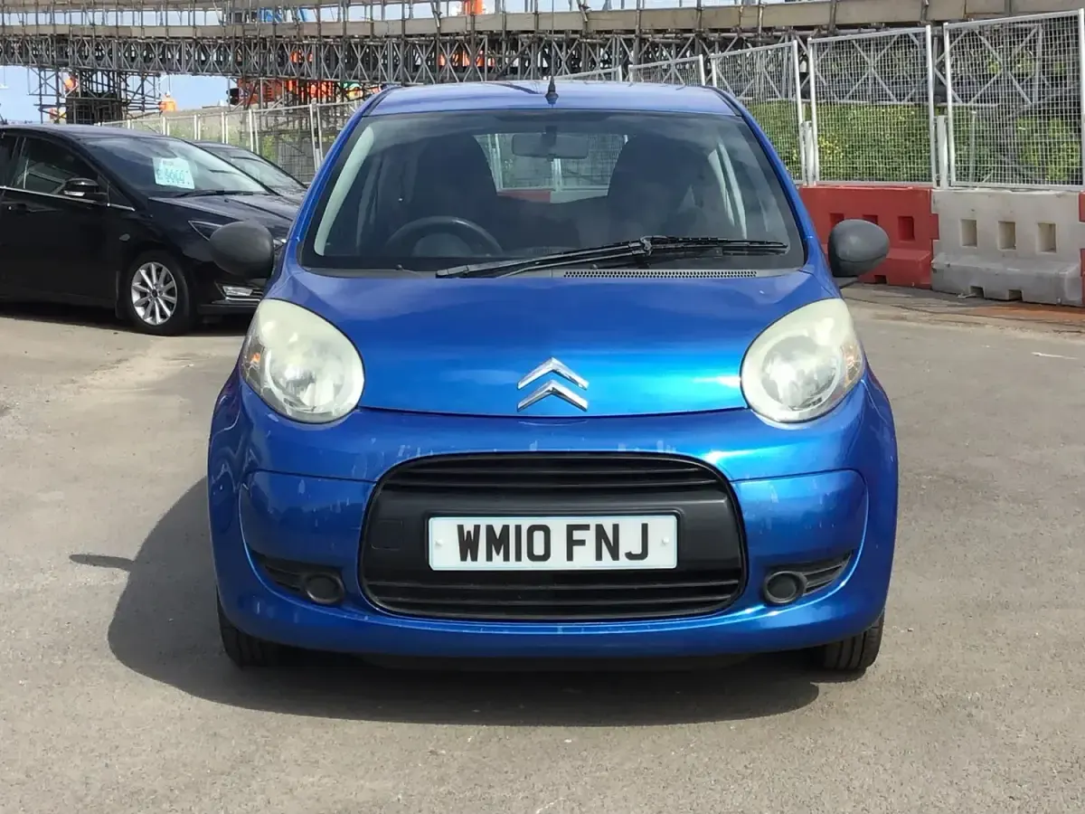 Używany Citroën C1 68 KM (50 kW) 2010 Niebieski Hatchback