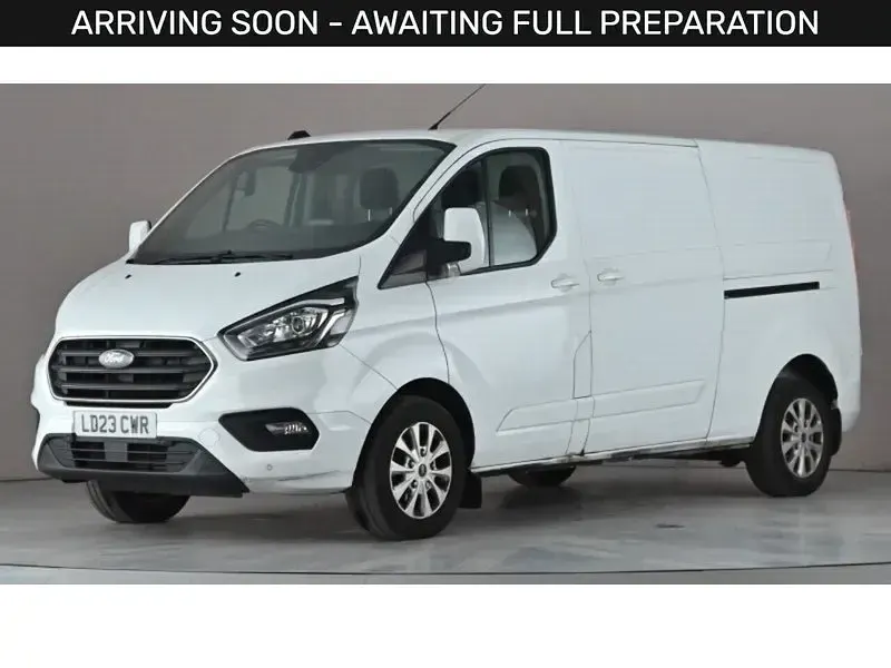Used Ford Transit Custom Limited 130 HP (95 kW) 2023 White Van