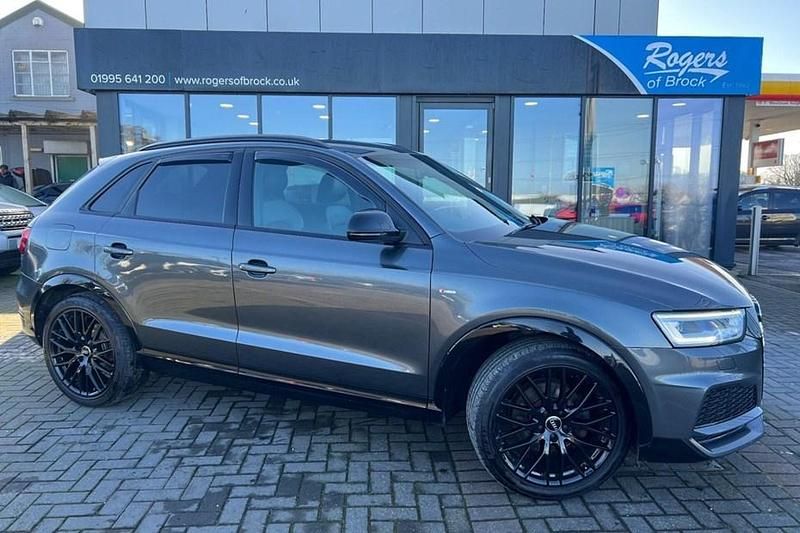 Used Audi Q3 Black Edition 184 HP (135 kW) 2017 Grey SUV