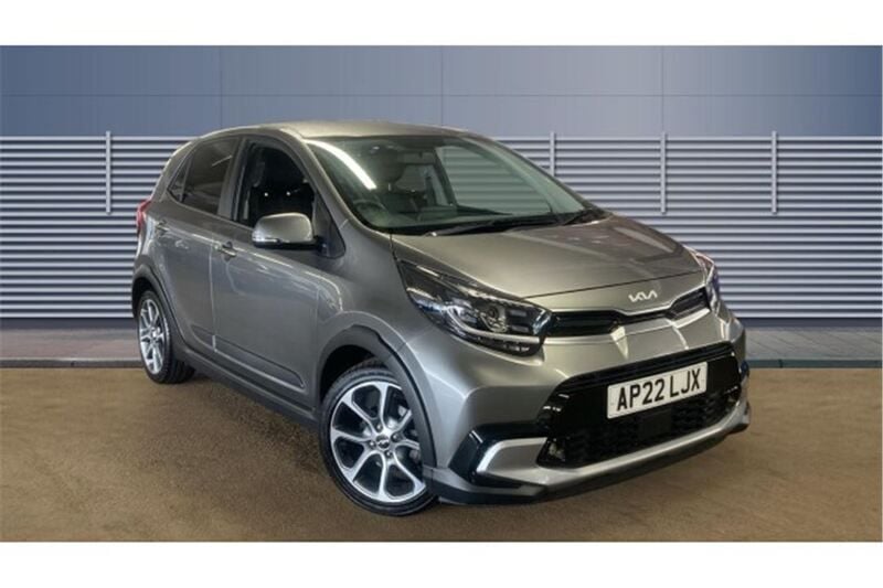 Grey Used 2022 Kia Picanto X-Line Hatchback | £14,979 (Fair price) - Image 1/4
