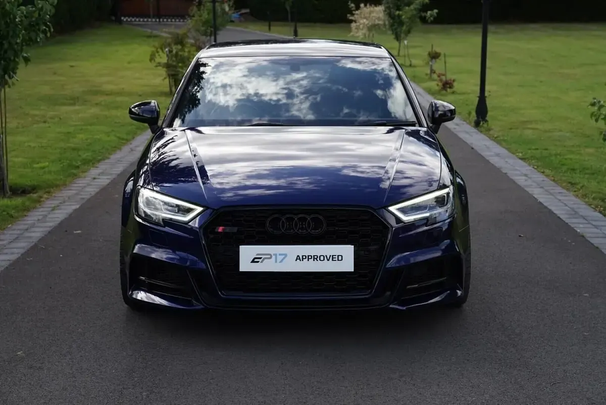 Used Audi S3 300 HP (220 kW) 2019 Blue Sedan