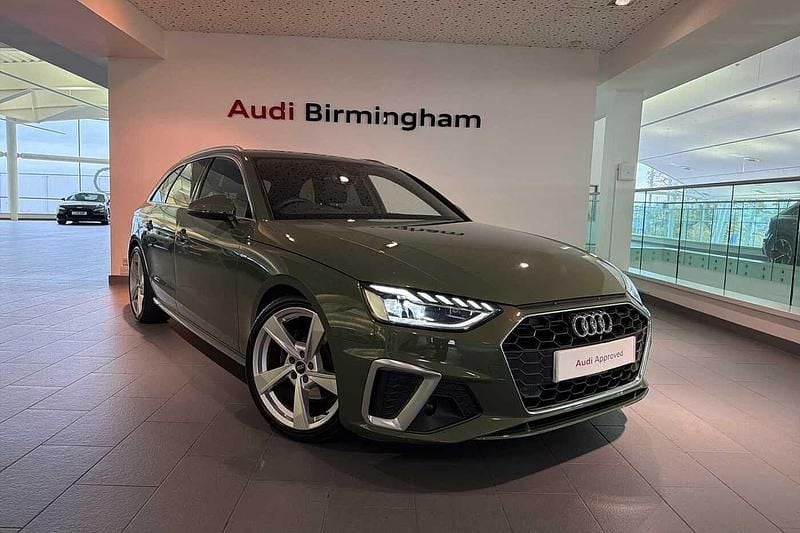 Green Used 2023 Audi A4 S-Line Estate | £24,961 (Super price) - Image 1/4