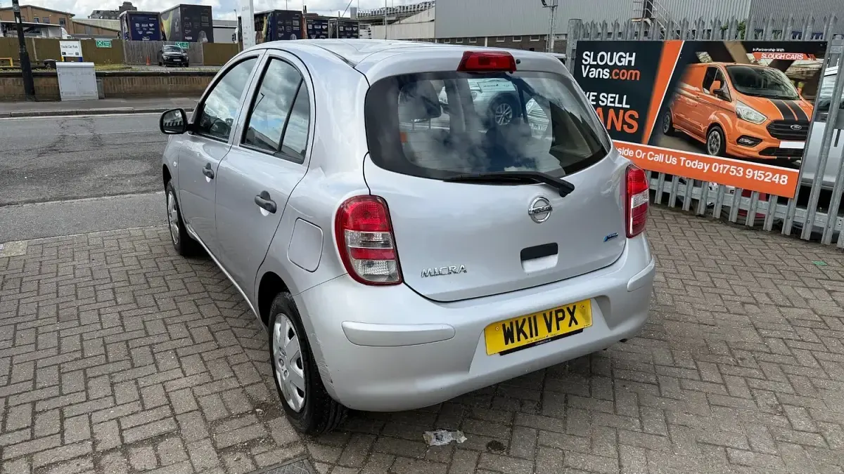 Used Nissan Micra Visia 98 HP (72 kW) 2011 Silver Hatchback