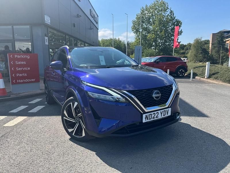 Blue Used 2022 Nissan Qashqai Tekna+ SUV | £23,995 - Image 1/4