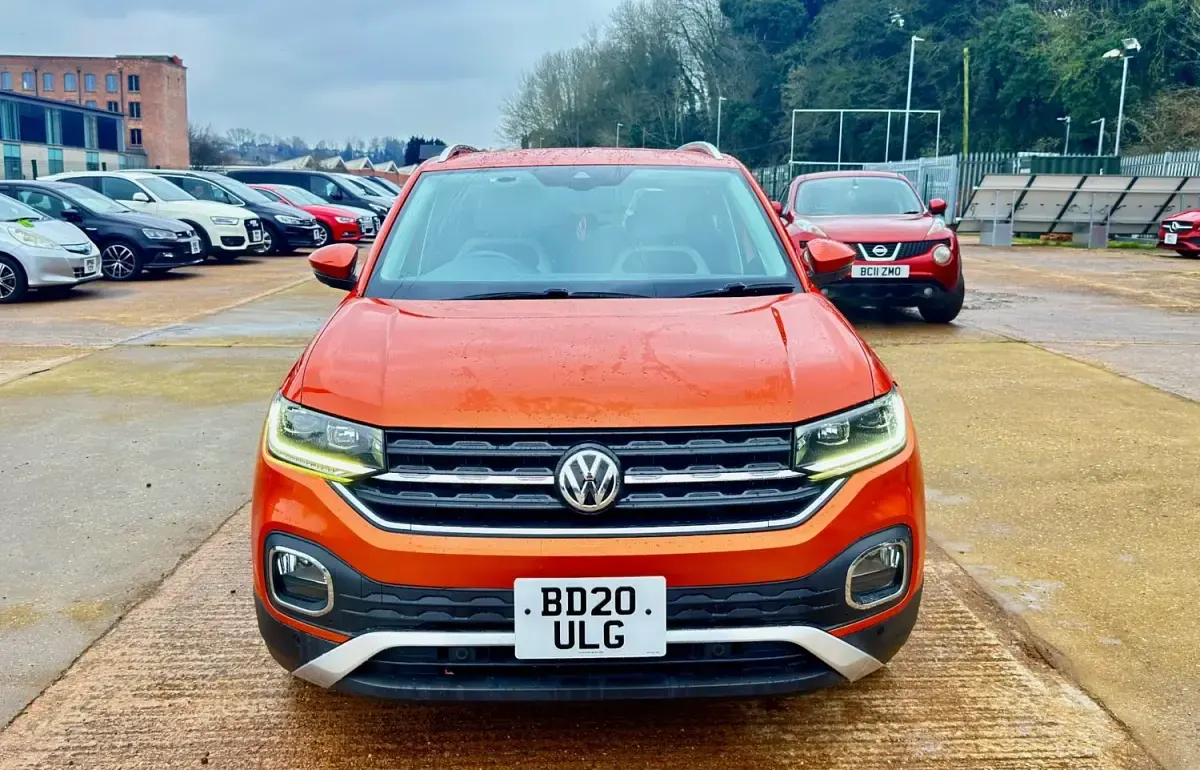 Usado VW T-Cross 2020 Laranja SUV