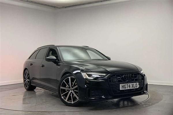 Black Used 2025 Audi A6 Black Edition Estate | £48,800 - Image 1/4