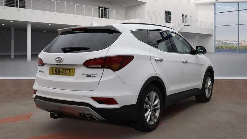 Used Hyundai Santa Fe Premium 2016 White SUV