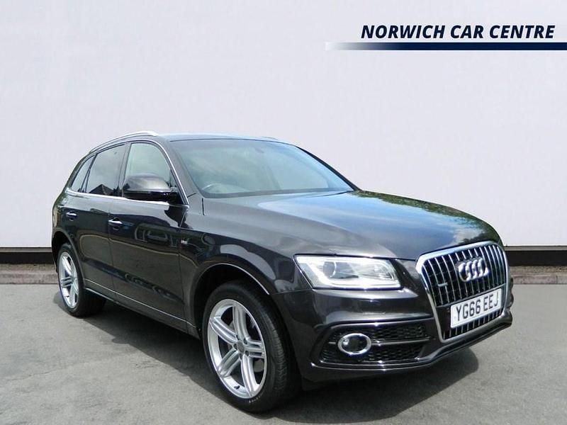 Grey Used 2016 Audi Q5 S-line plus SUV | £12,495 (Fair price) - Image 1/3