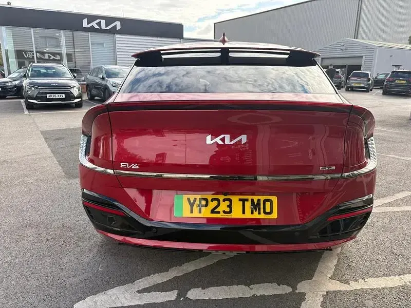 Used Kia EV6 GT-Line 166 kW (226 HP) 2023 Red SUV