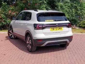 Used VW T-Cross Black Edition 110 HP (80 kW) 2024 Grey SUV