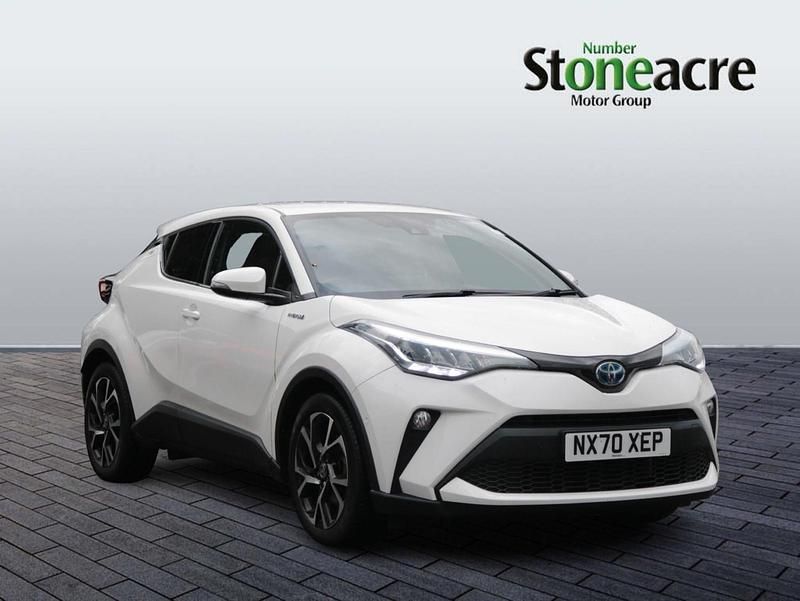White Used 2020 Toyota C-HR+ Design SUV | £17,299 - Image 1/4