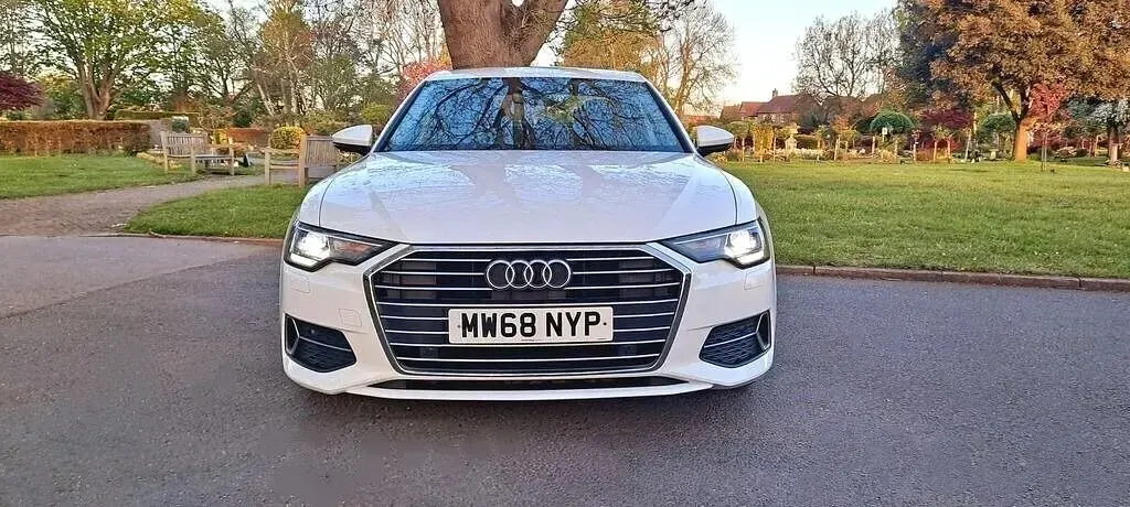 Used Audi A6 Sport 204 HP (150 kW) 2018 White Sedan