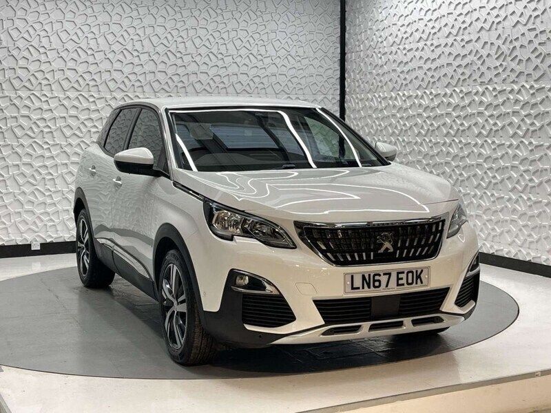 White Used 2017 Peugeot 3008 Allure SUV | £9,500 (Fair price) - Image 1/4