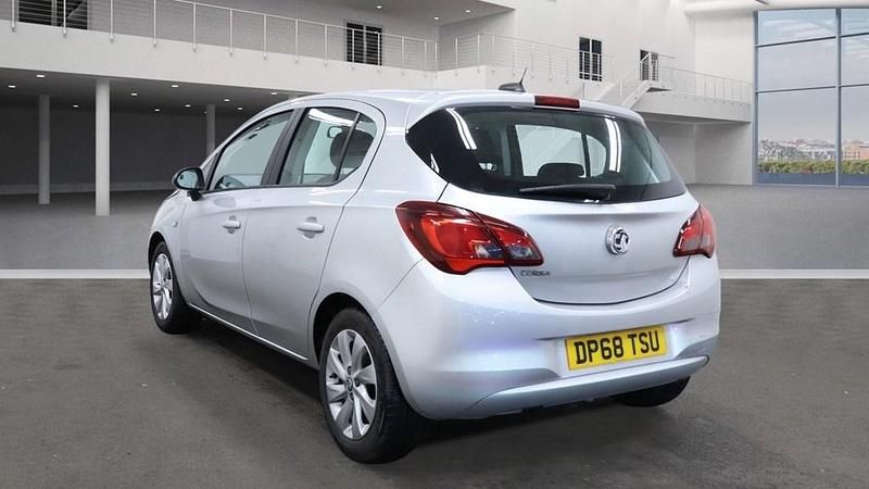 Used Vauxhall Corsa Design Edition 90 HP (66 kW) 2018 Silver Hatchback