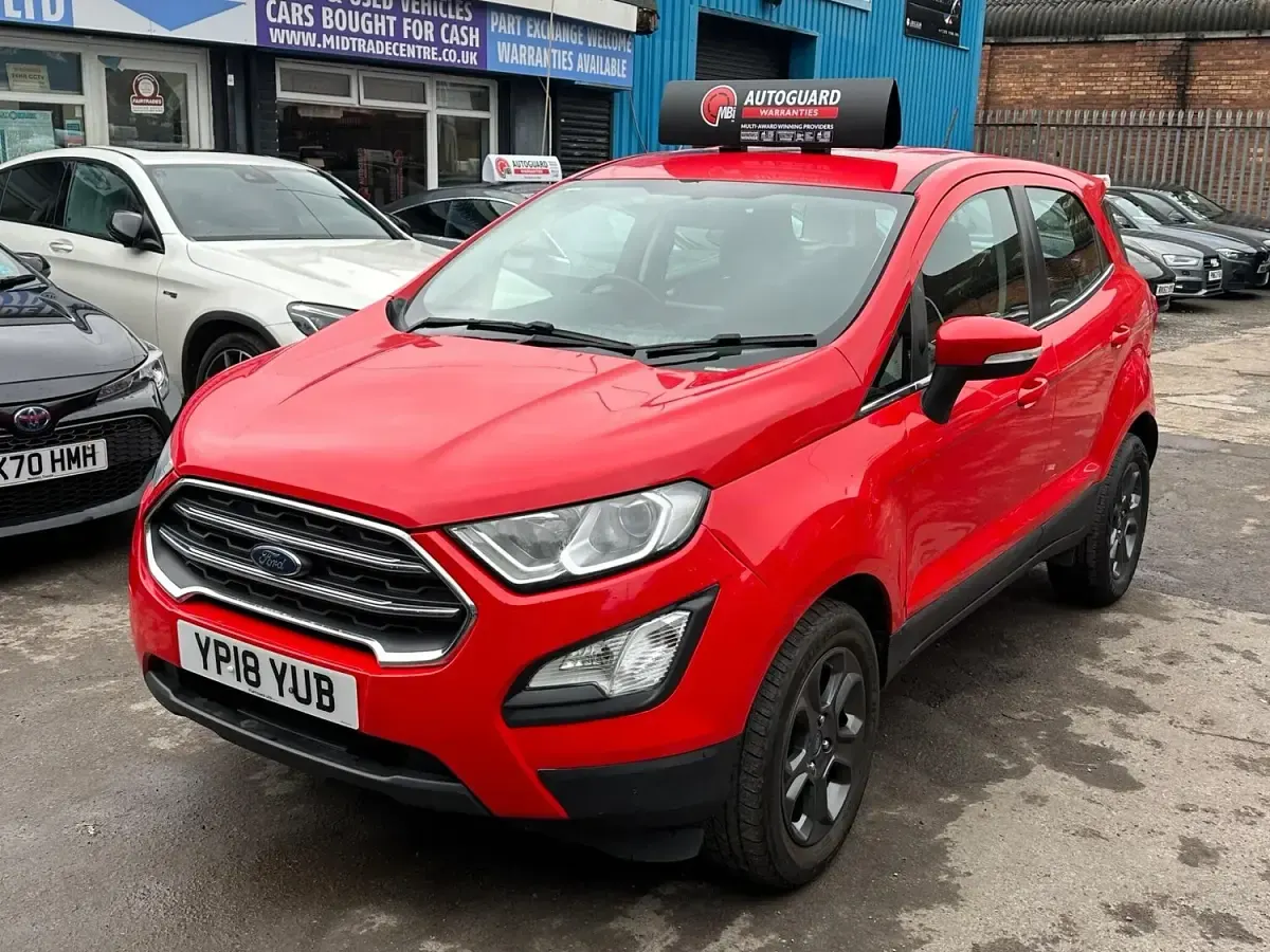 Usado Ford Ecosport Zetec 2018 Rojo SUV