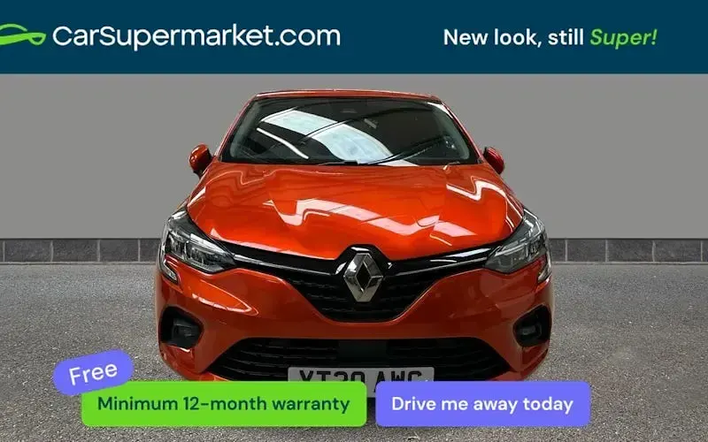 Używany Renault Clio V Iconic 101 KM (74 kW) 2020 Pomarańczowy Hatchback