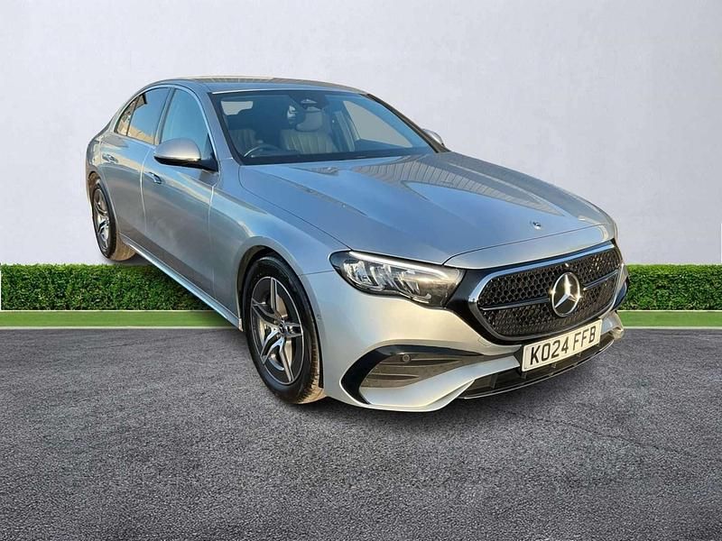 Used Mercedes E200 AMG line 204 HP (150 kW) 2024 Silver Sedan
